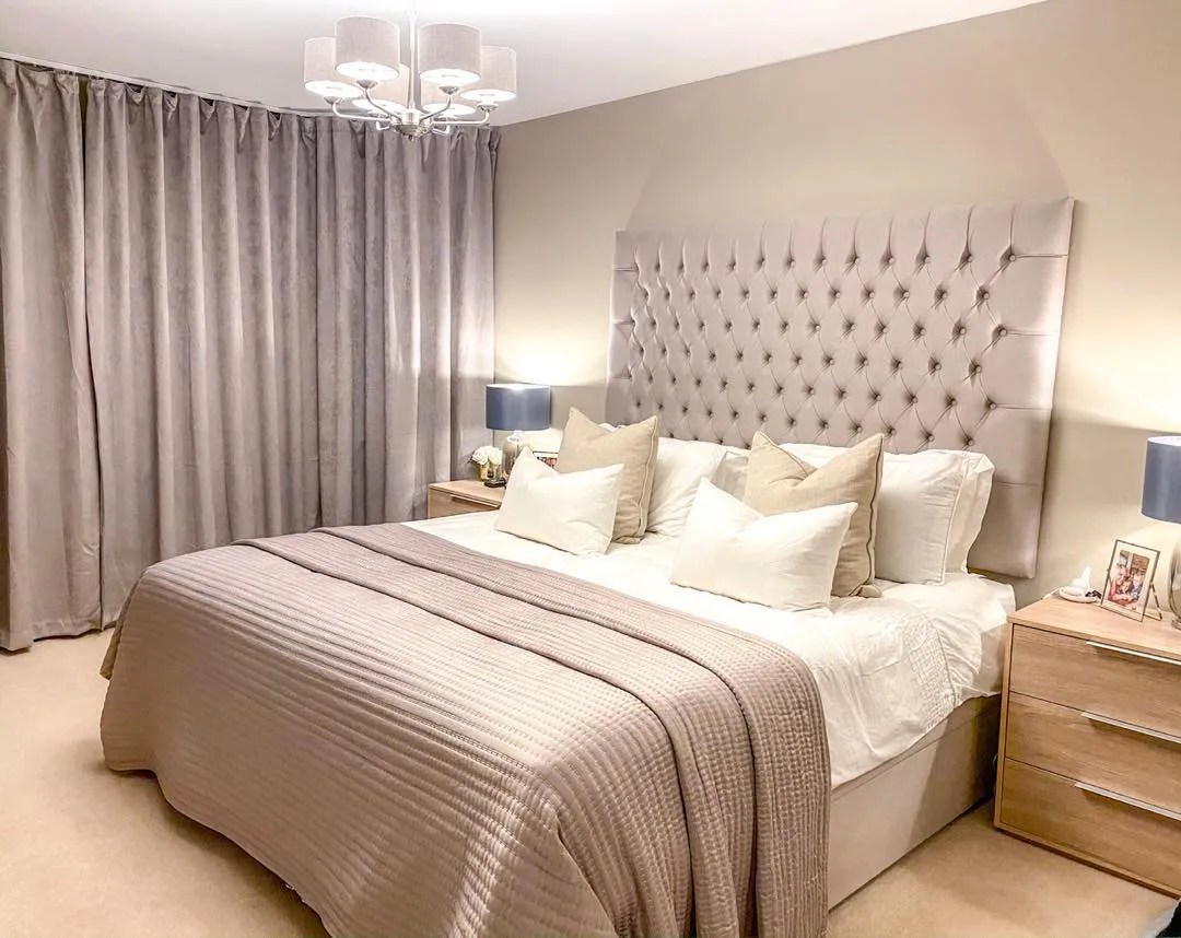 Little Greene greige paint colors for bedroom