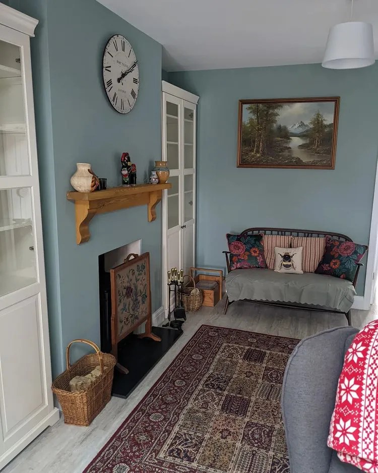 Dulux blue paint colors for living room