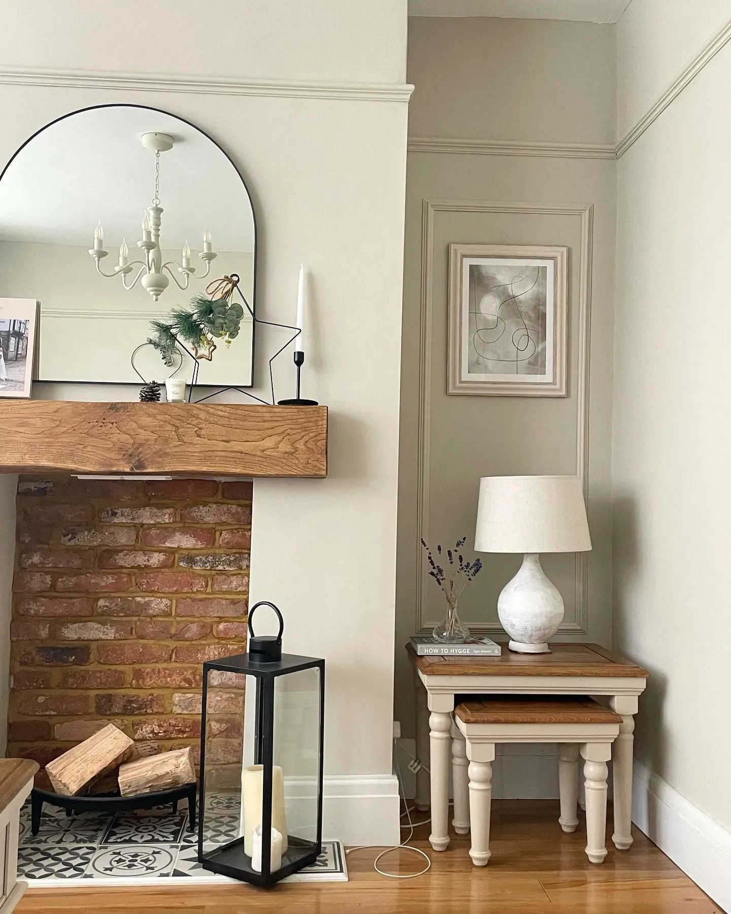 Farrow and Ball light greige paint colors for living room