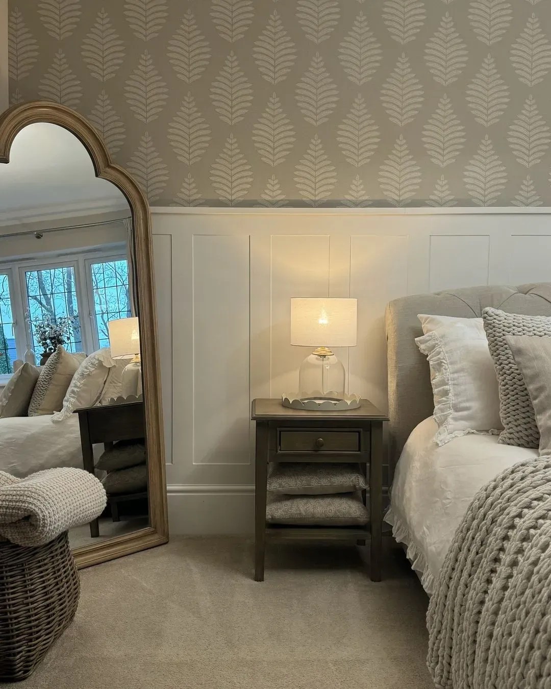 Little Greene midtone beige paint colors for bedroom