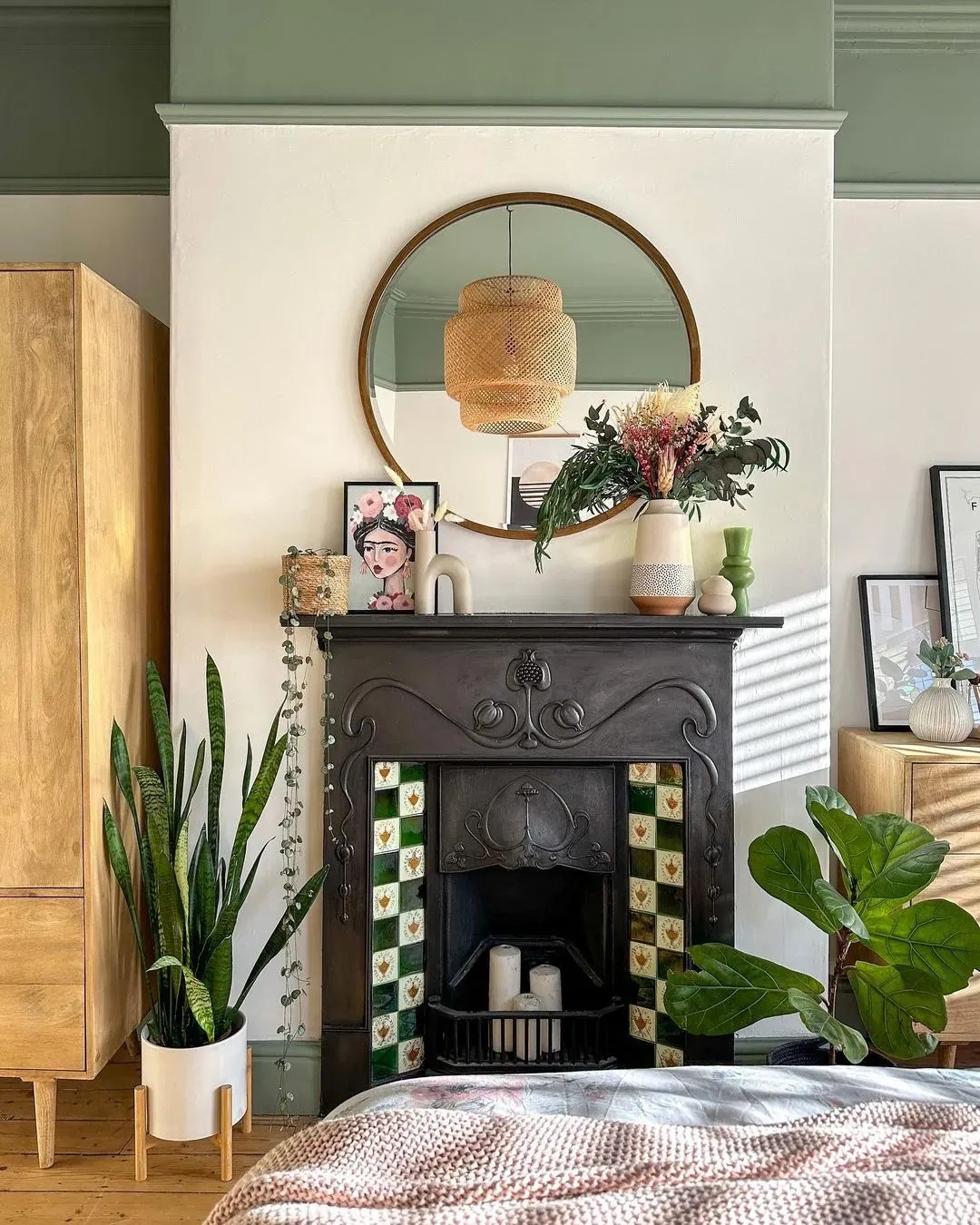 Little Greene greige paint colors for living room