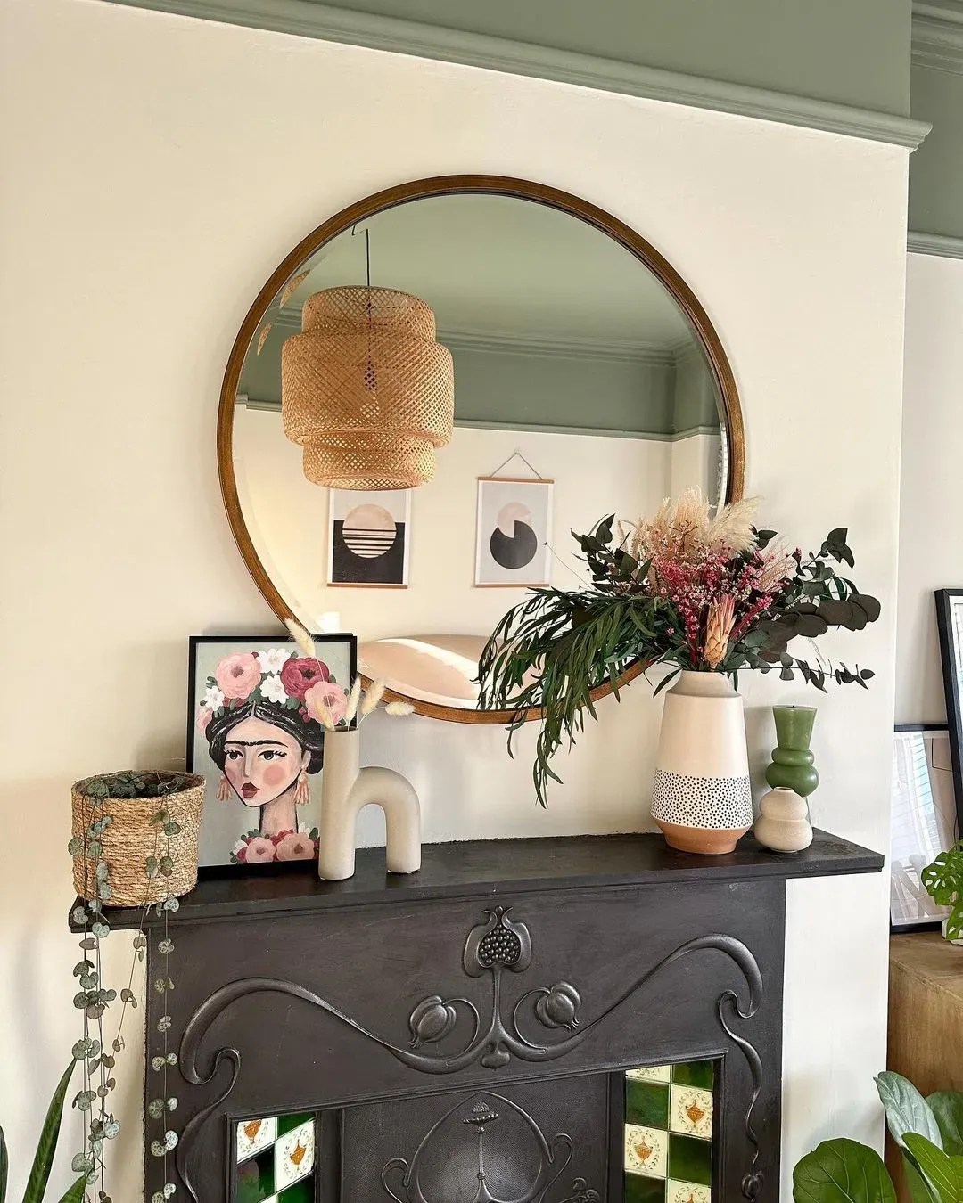 Little Greene greige paint colors for living room