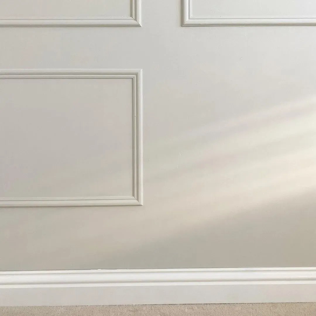 Little Greene greige paint colors for living room