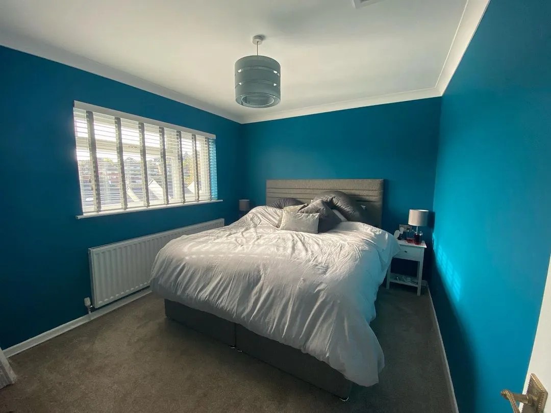 Dulux blue paint colors for bedroom
