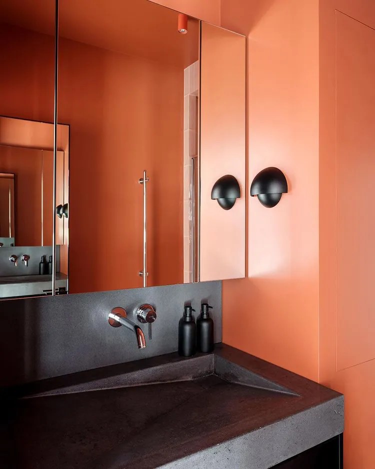 Little Greene 140 Tuscan Red paint color review with interior pictures