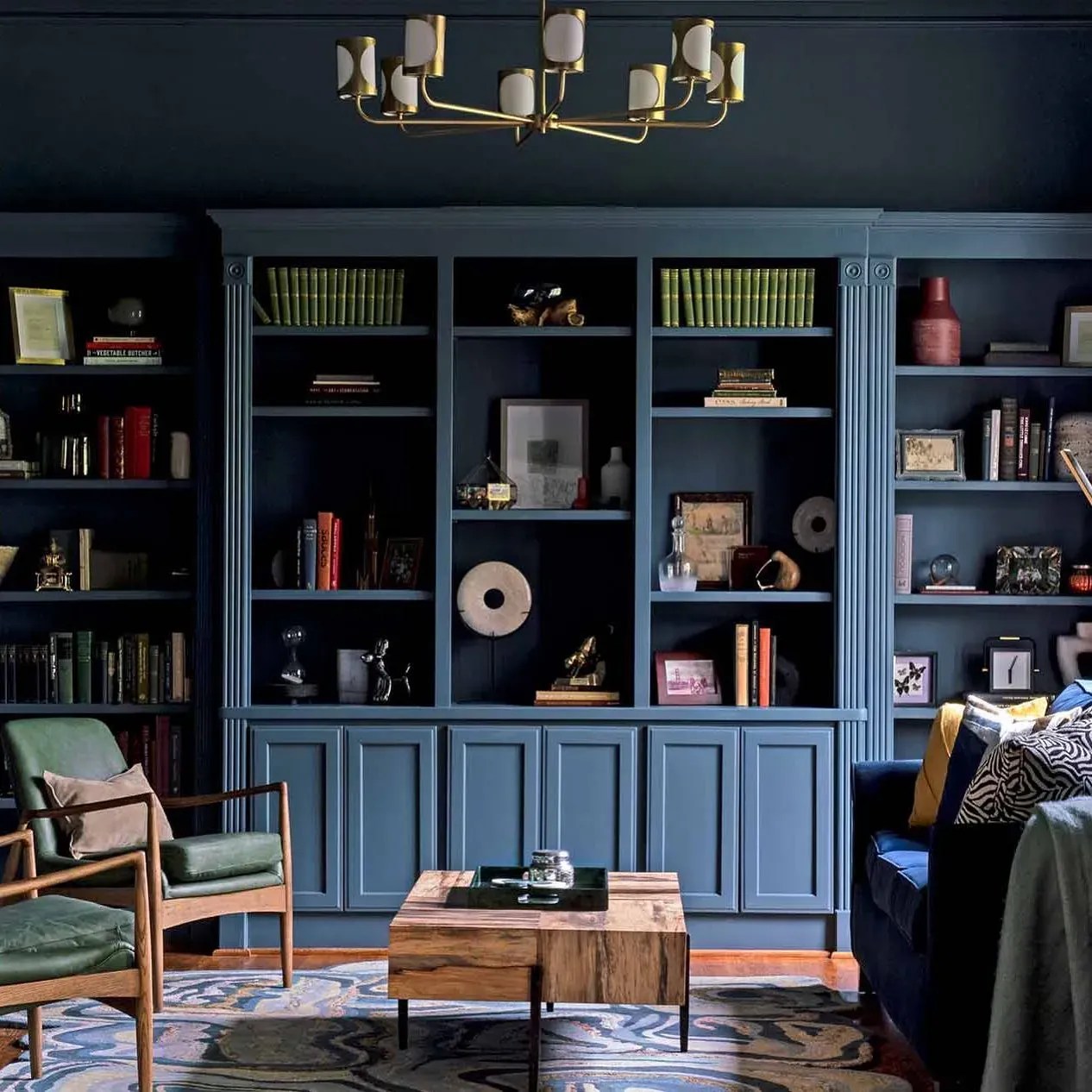 Sherwin Williams dark blue paint colors for living room