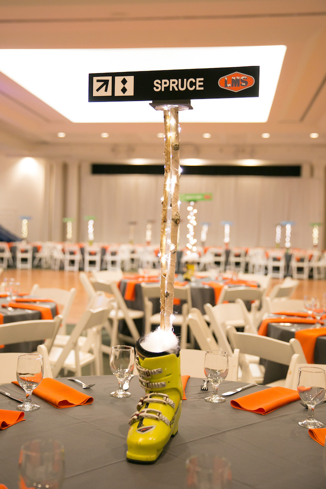 Ski Themed Bar Mitzvah Party