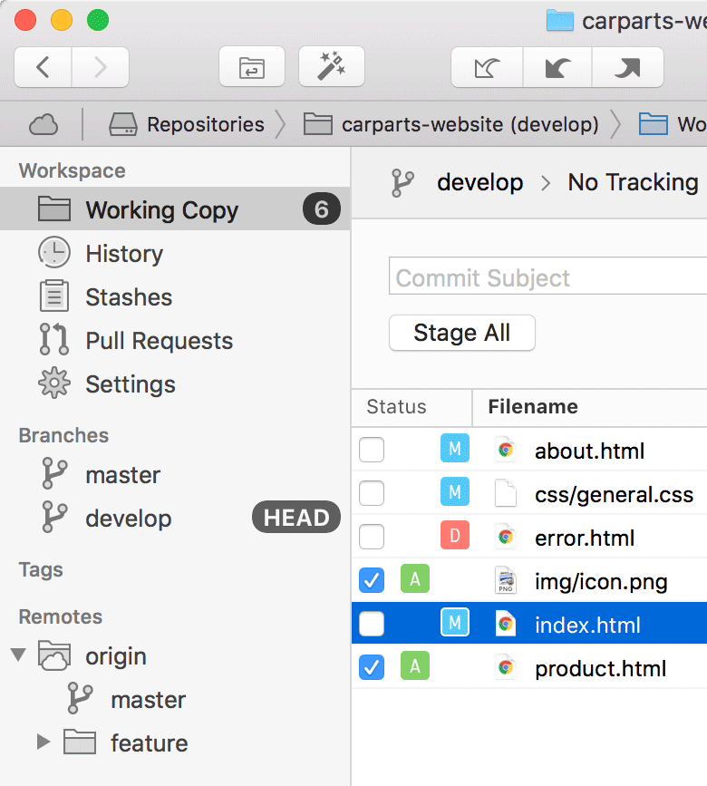 Git Tower Git Client for Mac Planio
