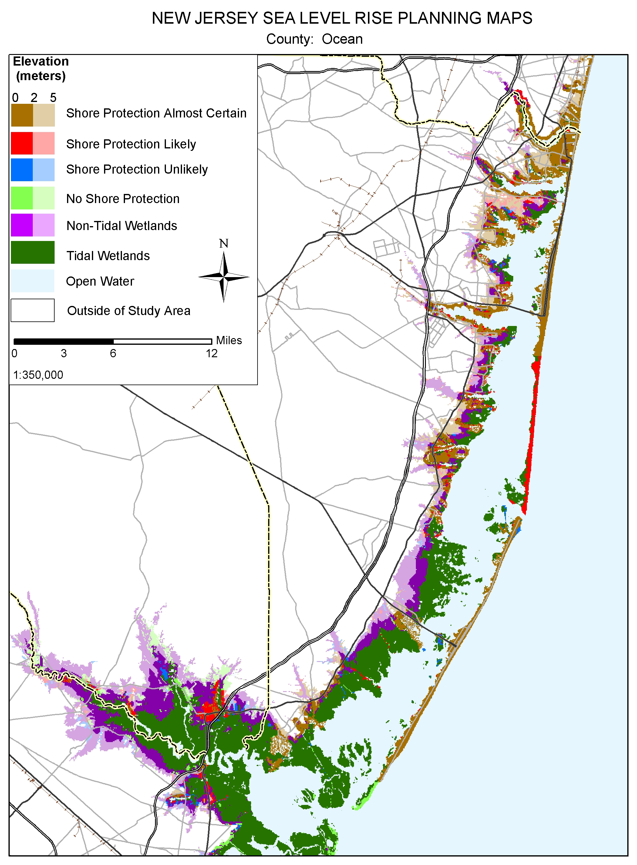More Sea Level Rise Planning Maps Likelihood of Shore Protection