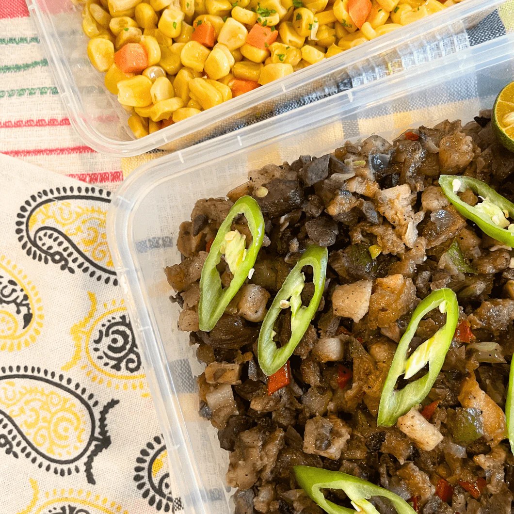 Pork Sisig Feast Party Tray Plana's Pantry