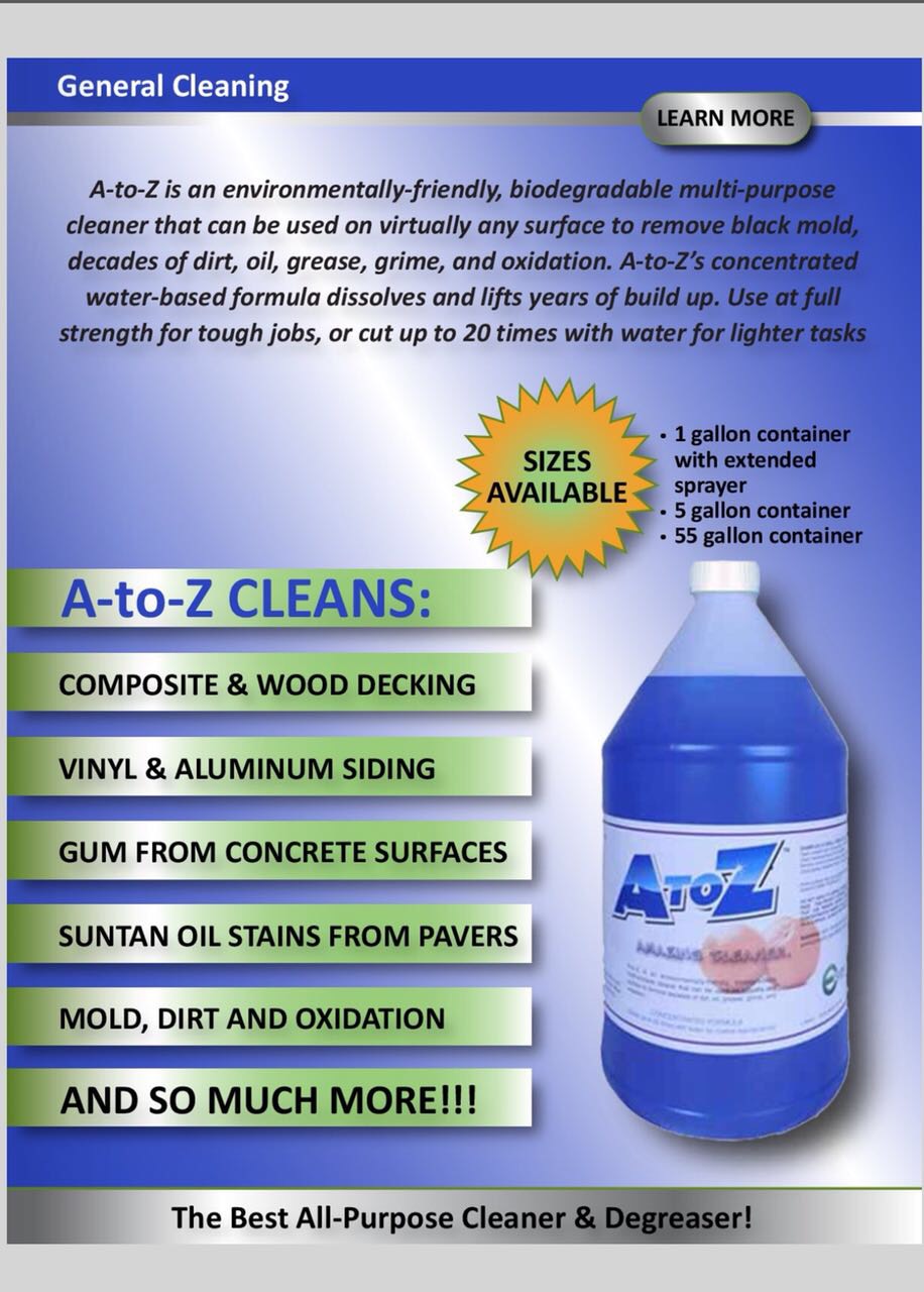 A to Z Cleaner Plan B Distributors