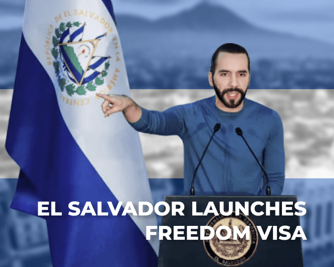 Plan B passport El Salvador launches freedom visa