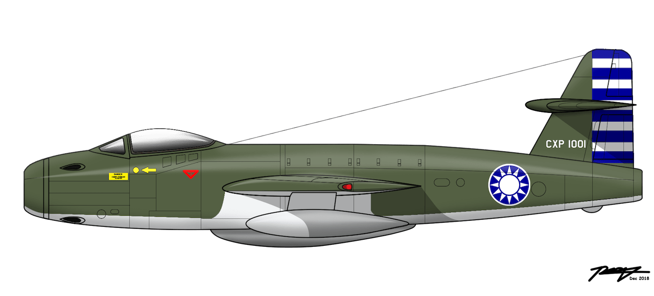 Gloster CXP1001 PlaneEncyclopedia