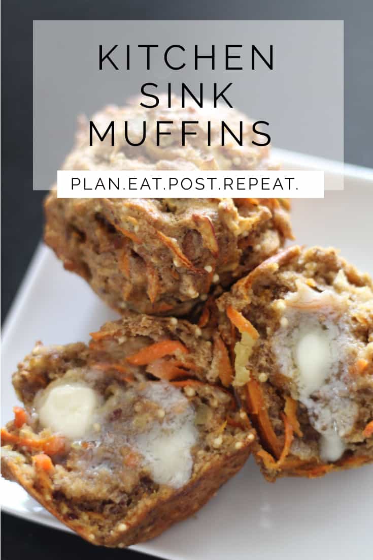 Kitchen Sink Muffins Plan. Eat. Post. Repeat.