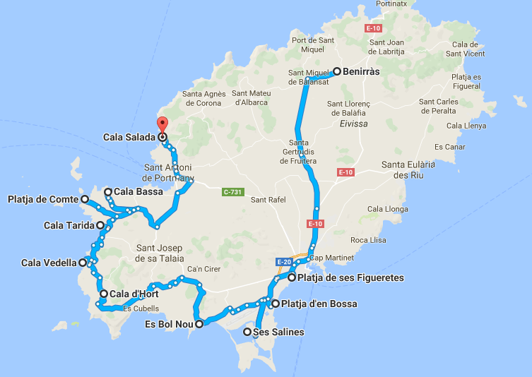 Guia das melhores praias de na Espanha Planejando Viagens