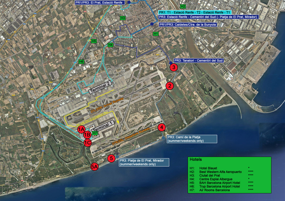 vysvětlit Hostitel Diskriminace barcelona airport terminal 2 map