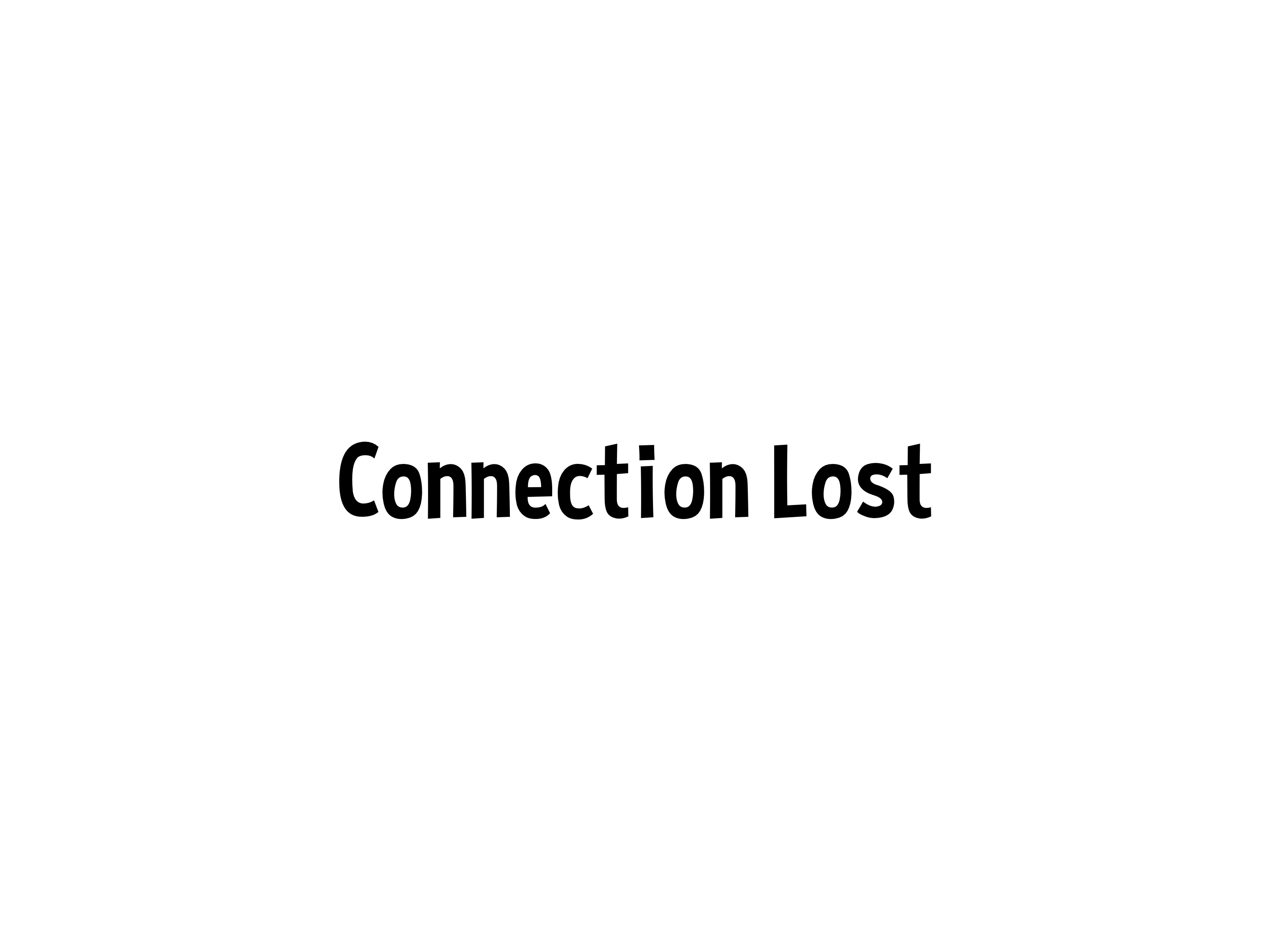 Connection Lost