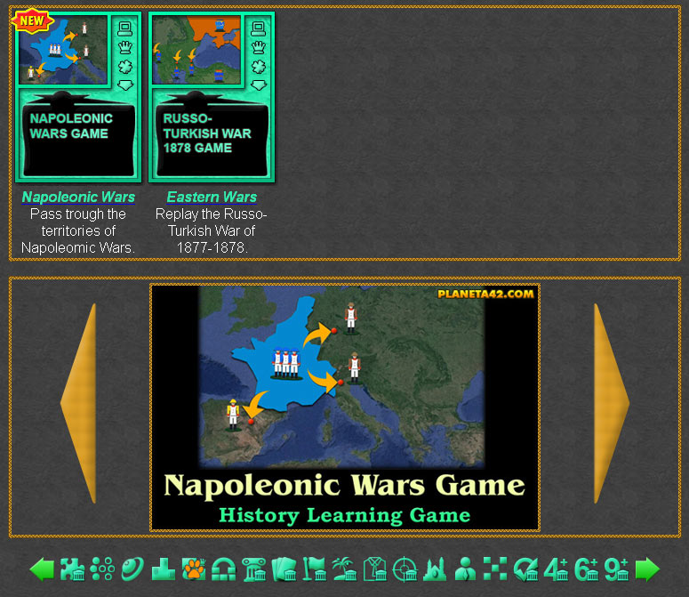 Map Games History Learning Games