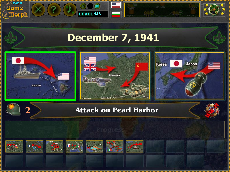 World War II Evolution Quiz History Learning Game