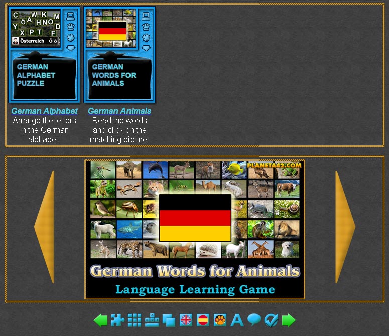 German Learning Games Online Language Games