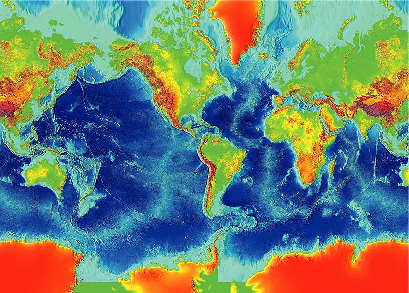 Age Of The Surface Of The Earth Map Geomorphology Sciences, Inc.