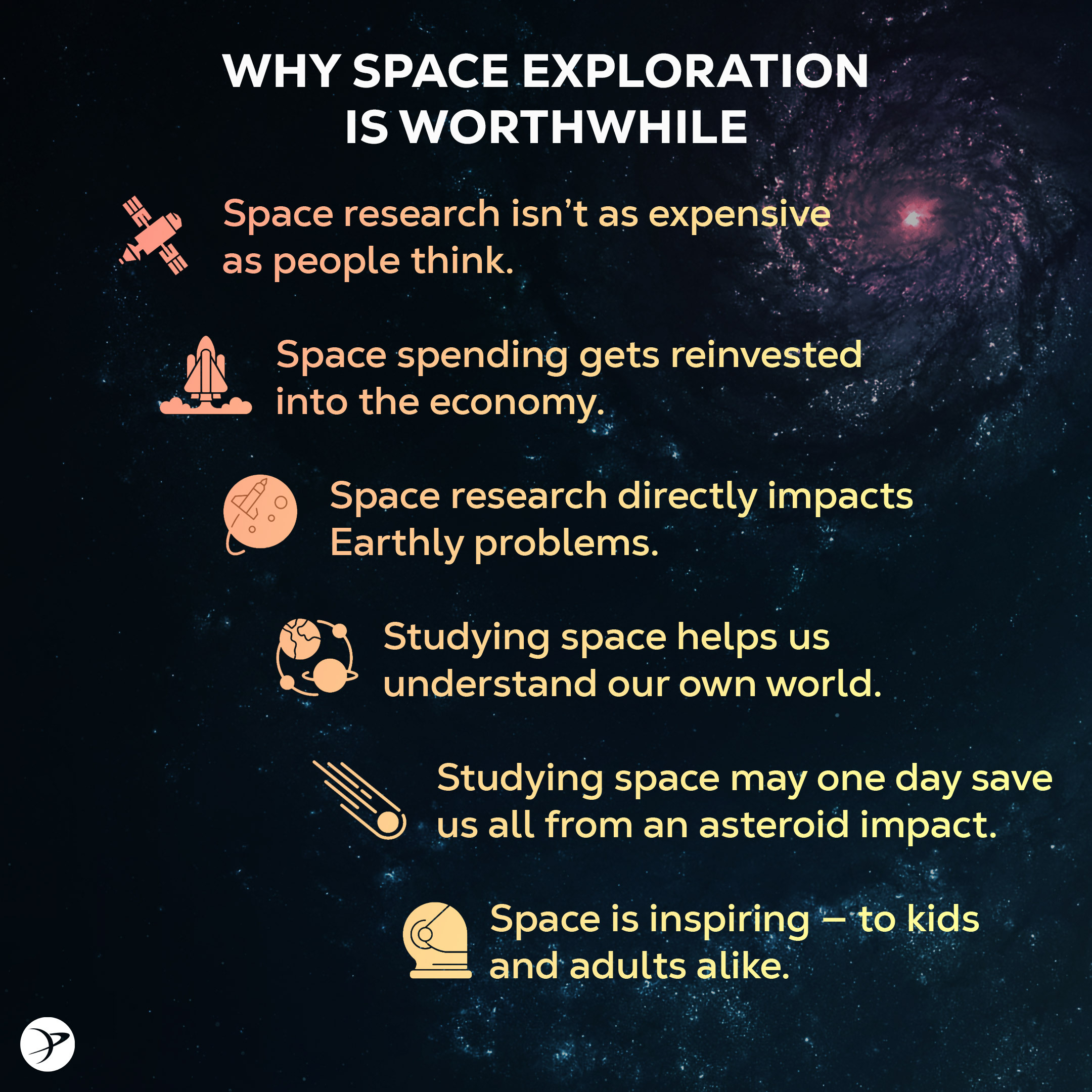 Why space is worth it The Society
