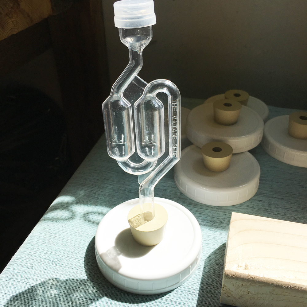 diy fermentation setup B Gardens