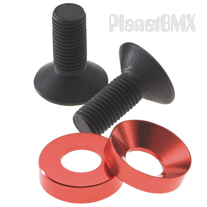 Redline Flight Crank FlushMount Bolt & Washer BMX