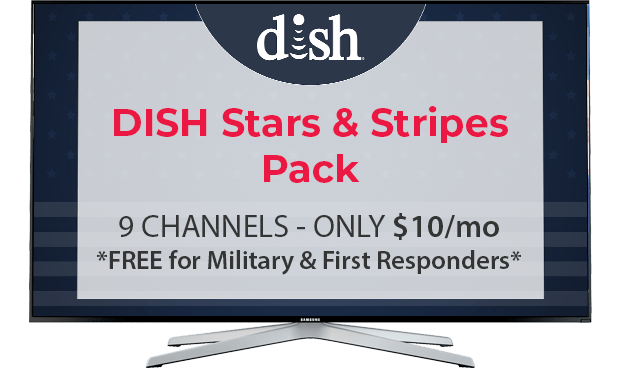 DISH Stars & Stripes Add On Pack DISH Military Offer