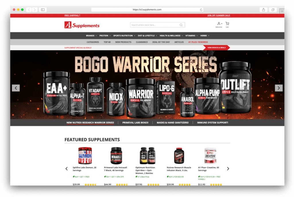 20 Best sites For Buying Supplements From (2021 Update)