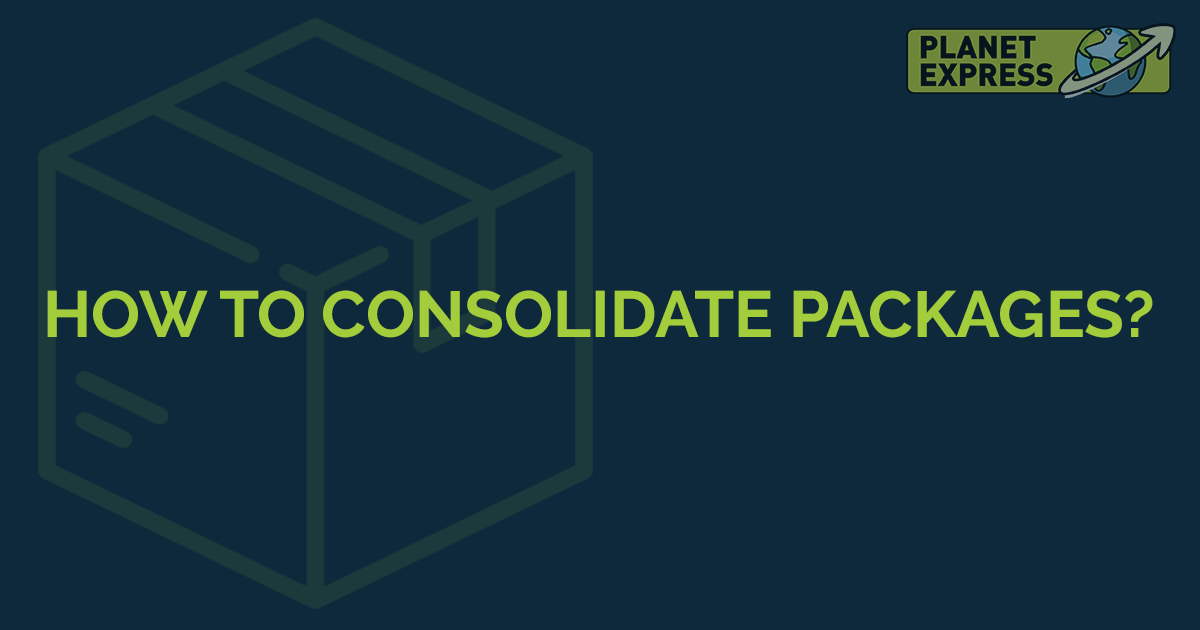 How to Consolidate Your Packages? • Express