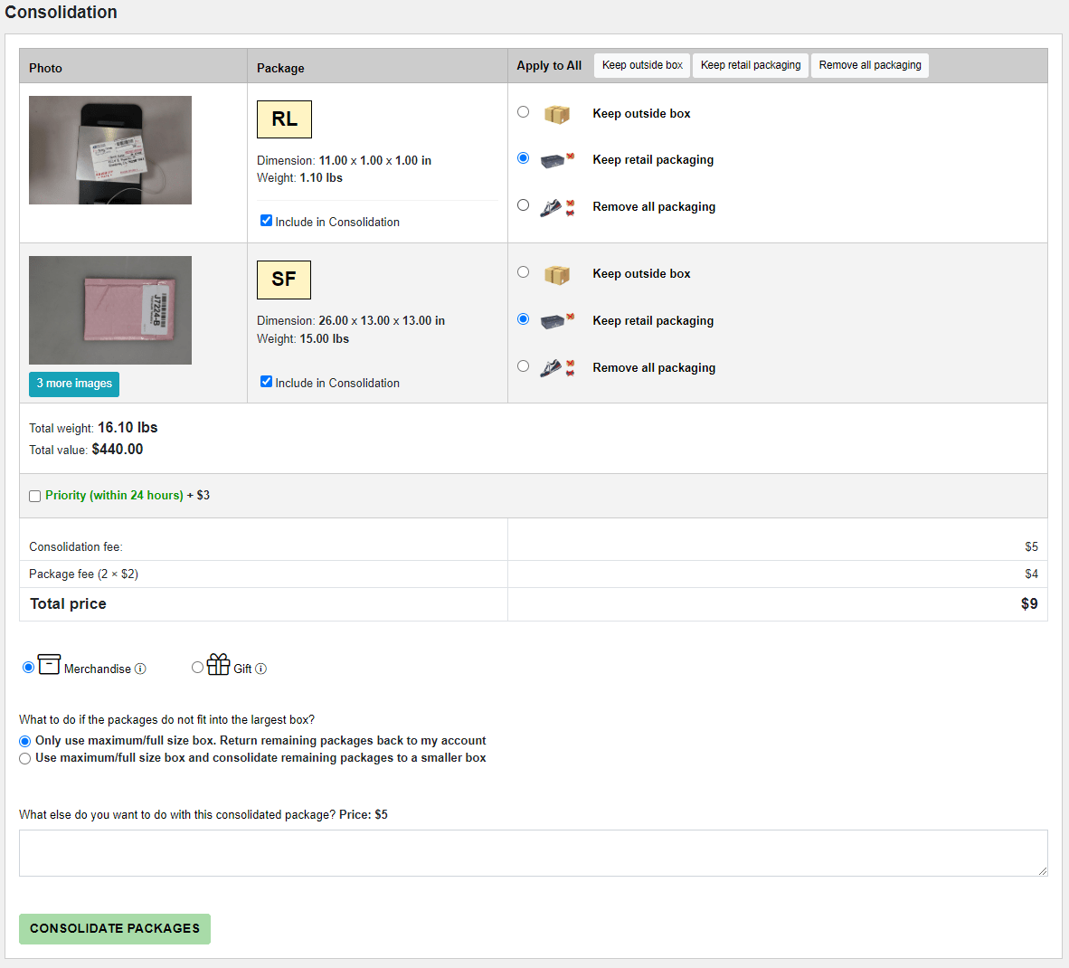 How To Consolidate Packages On Amazon at Danielle Ned blog