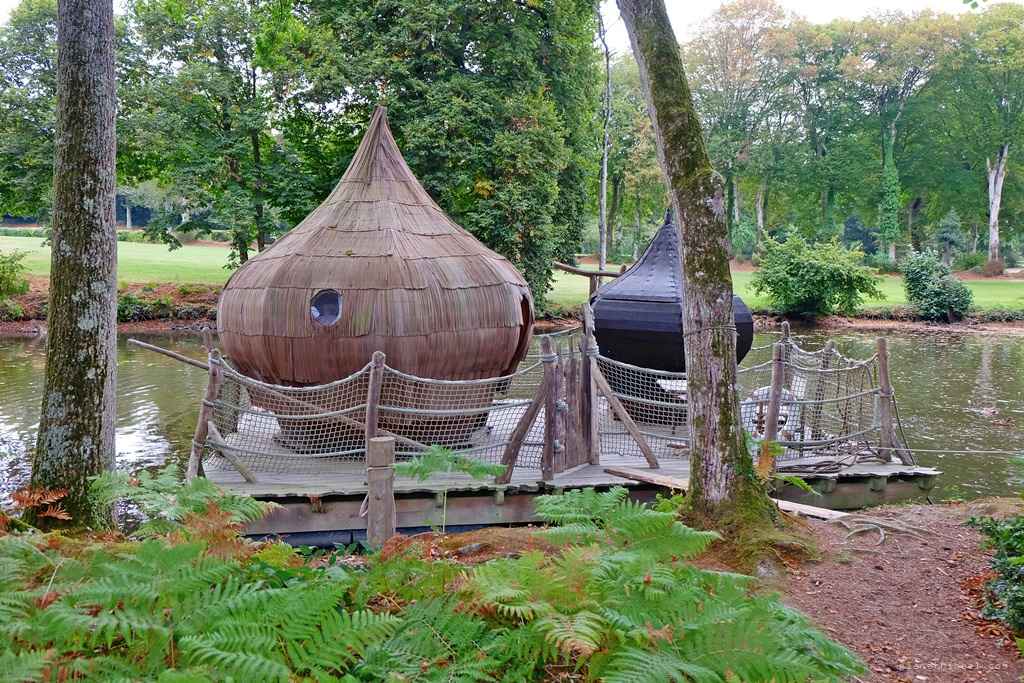 [Die Bretagne mit Kindern] Außergewöhnlich schlafen vom Baumhaus bis zum Holzfass Hibbel