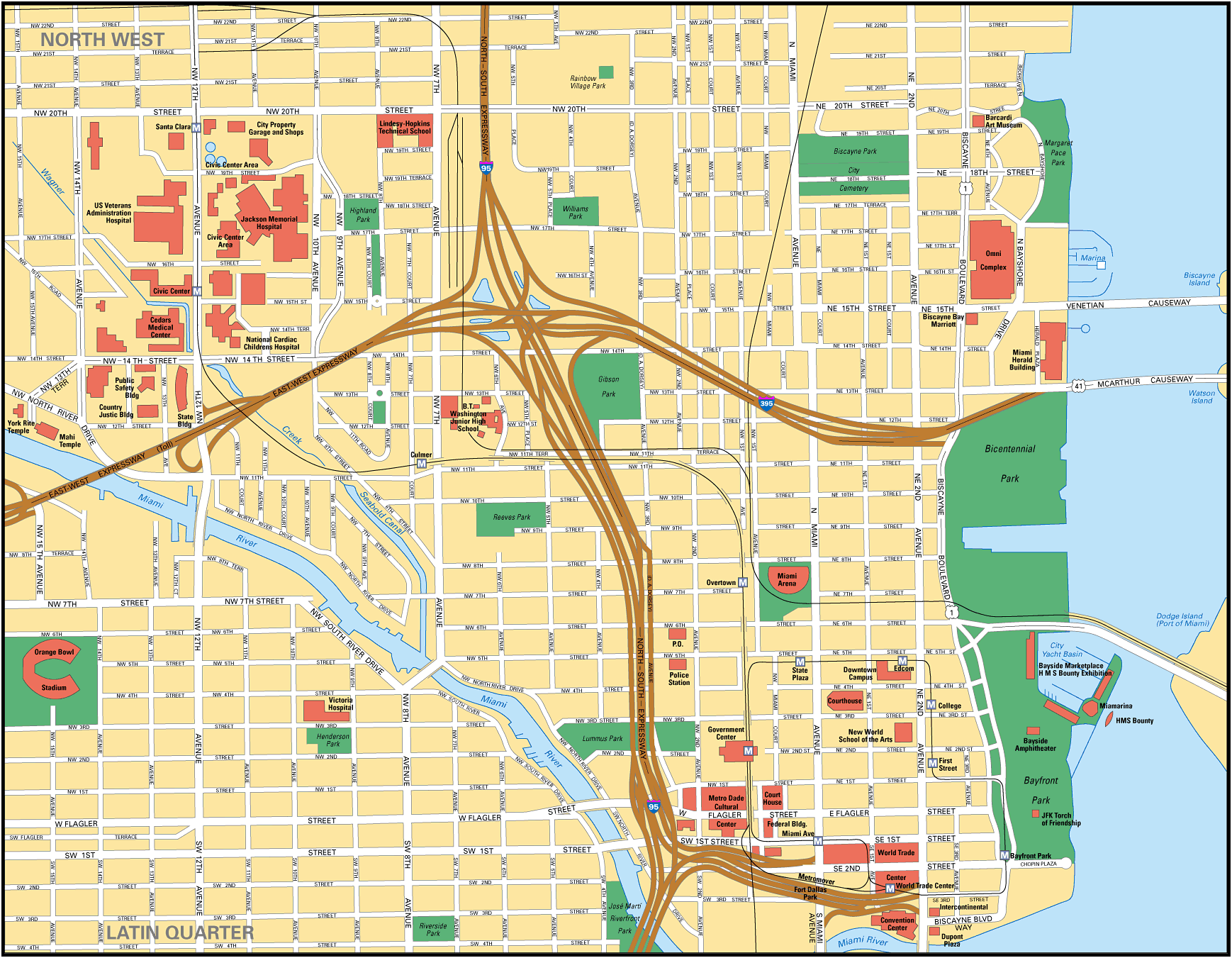 Miami, Florida Google My Maps