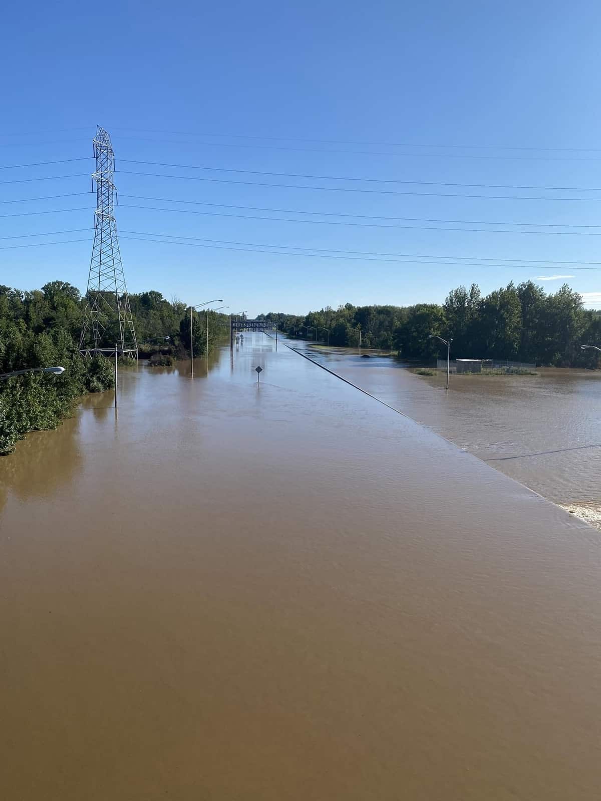 Thursday evening storm update and photos Most main arteries in and out