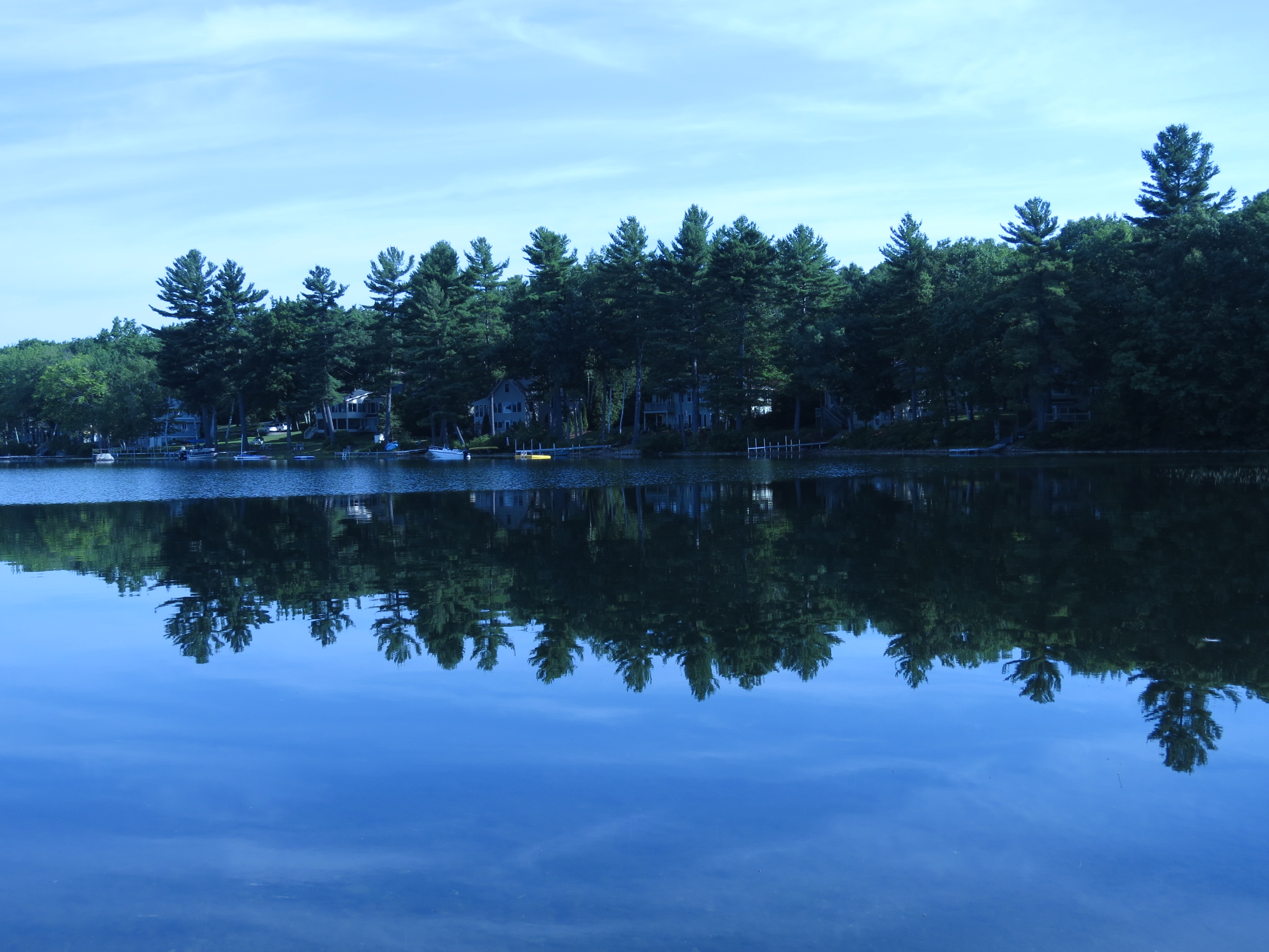 Little House by Kennebunk Pond, Lyman, Maine. Daughter