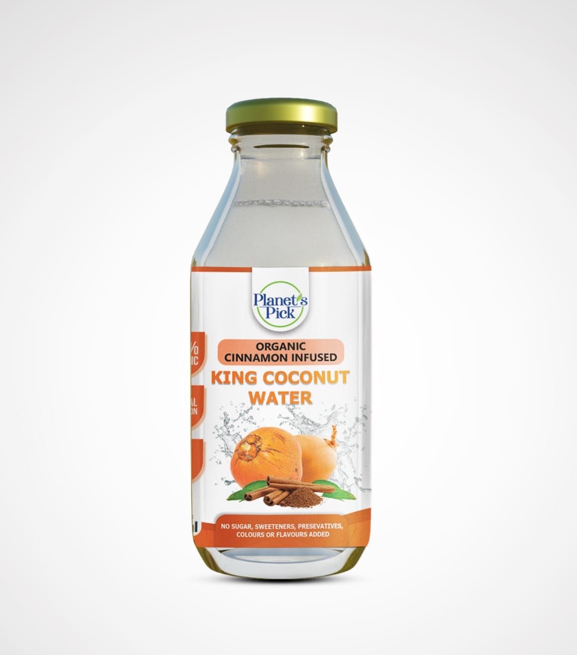 Cinnamon Infused King Coconut Water Pick