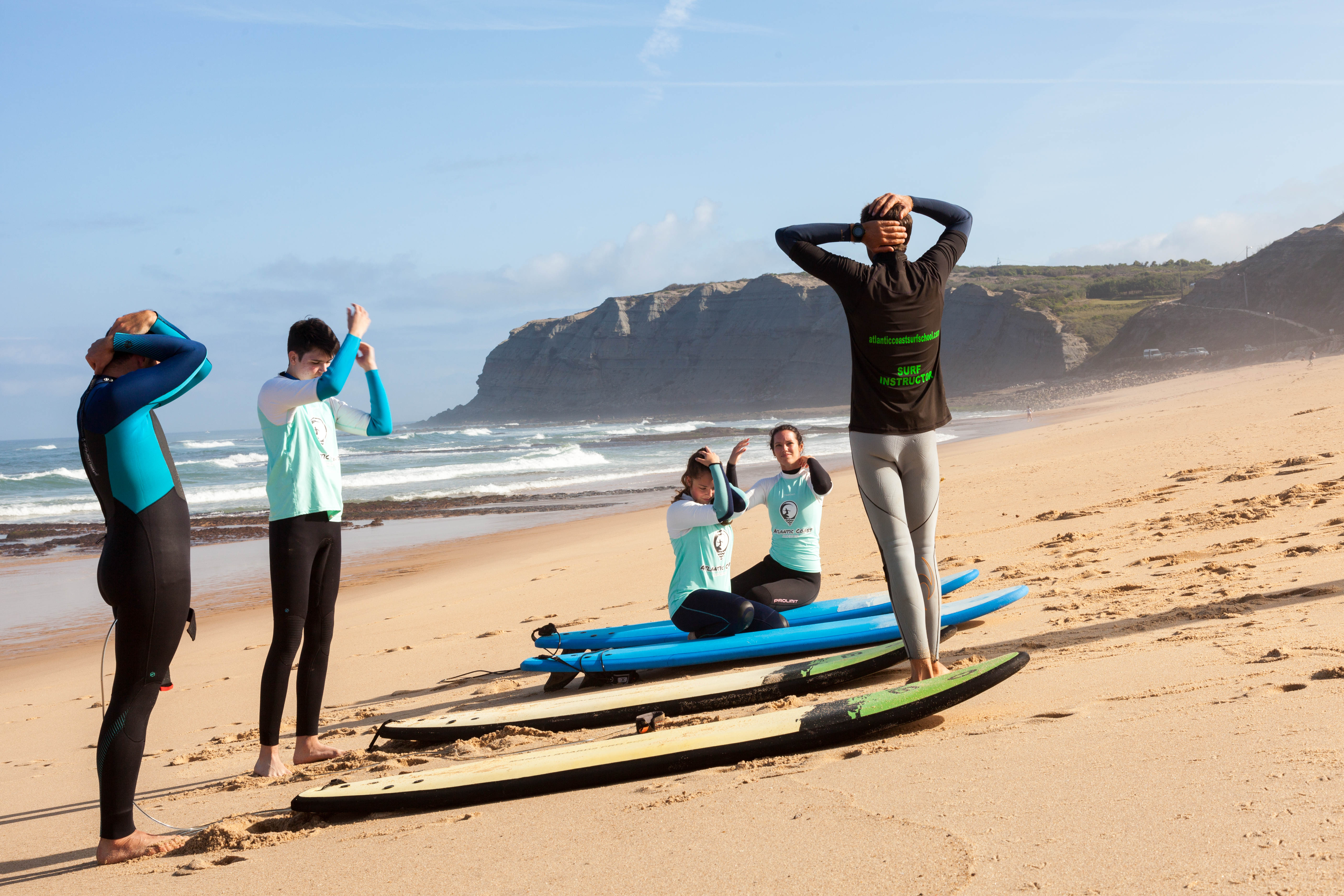 Surf Lessons Santa Cruz Surf classes in Portugal with Surfcamps