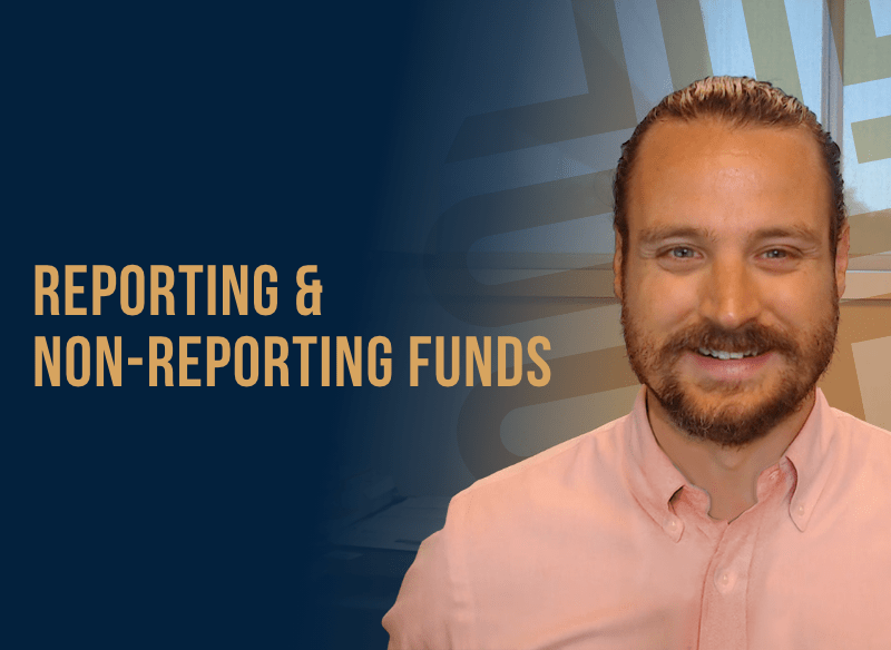 Reporting Funds & NonReporting Funds Plan First Wealth