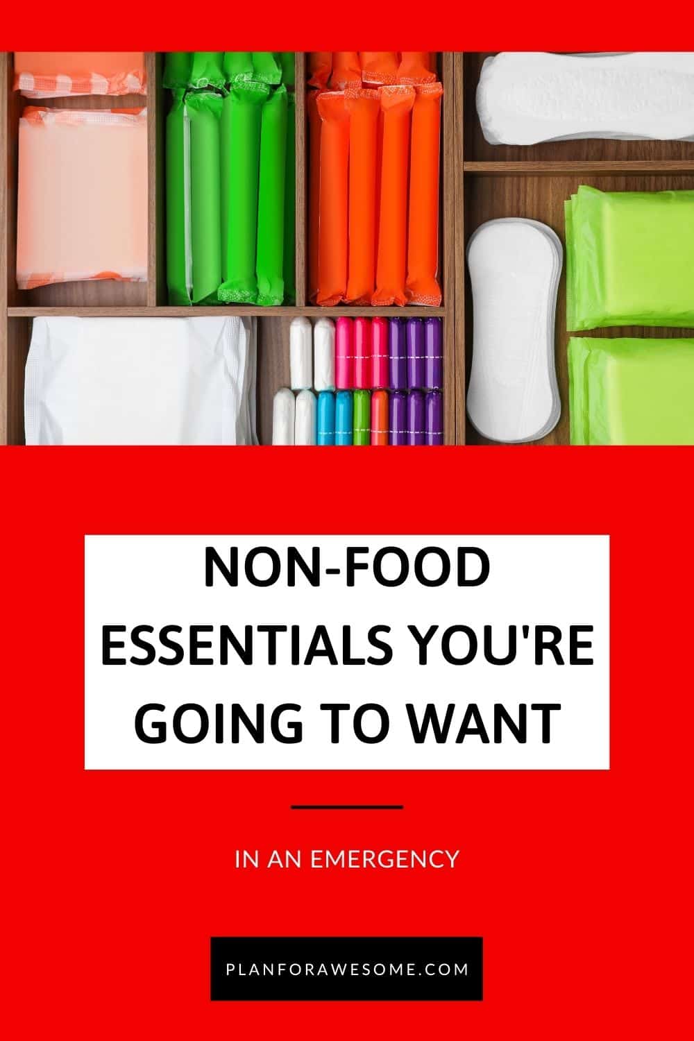 Nonfood storage essential items to consider for your family
