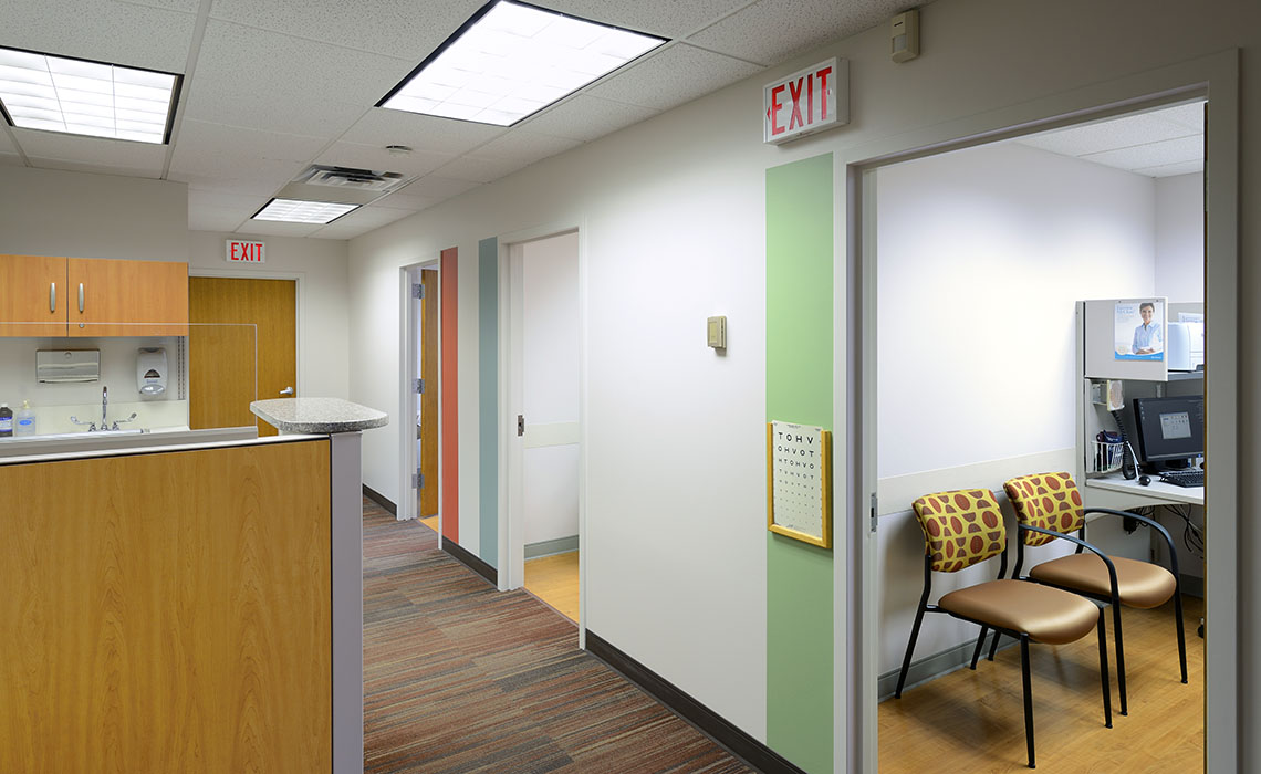 Fairview Health Clinic Interiors PlanForce Group