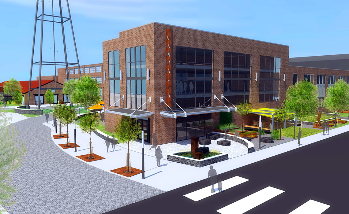 Vandalia Tower MixedUse Architecture PlanForce Group