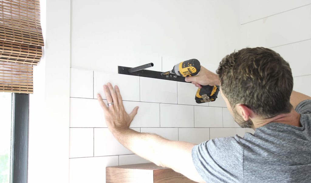 How To Install Wall Brackets For Shelves