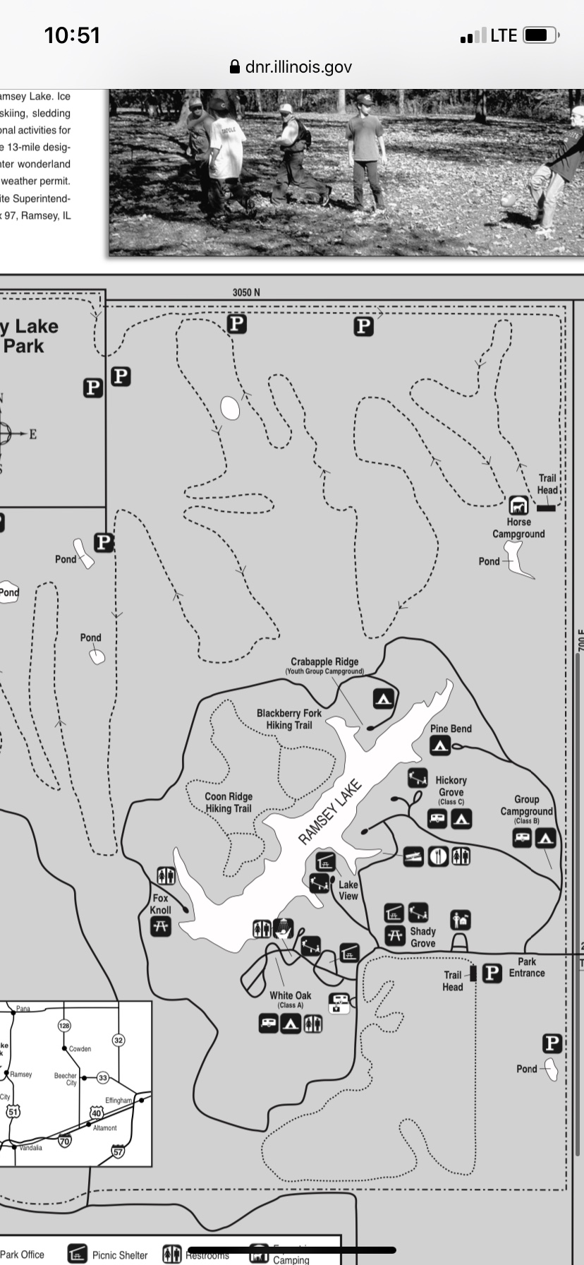 Ramsey Lake State Park Illinois Planned Spontaneity