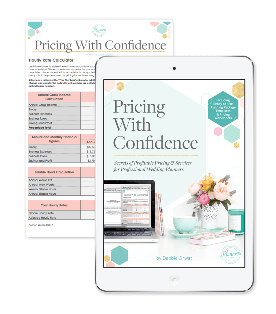 Pricing With Confidence Wedding Planner Pricing and Services