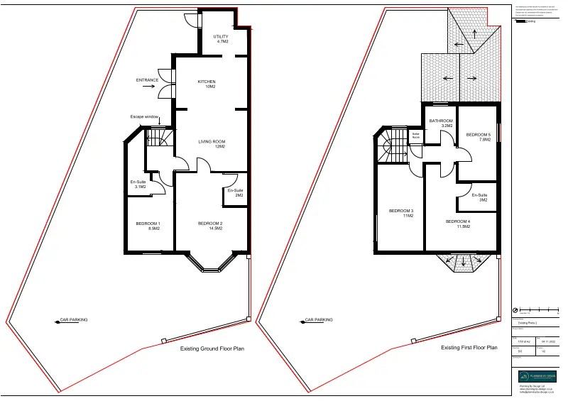 5 Bed House in Multiple Occupancy (HMO) Planning By Design