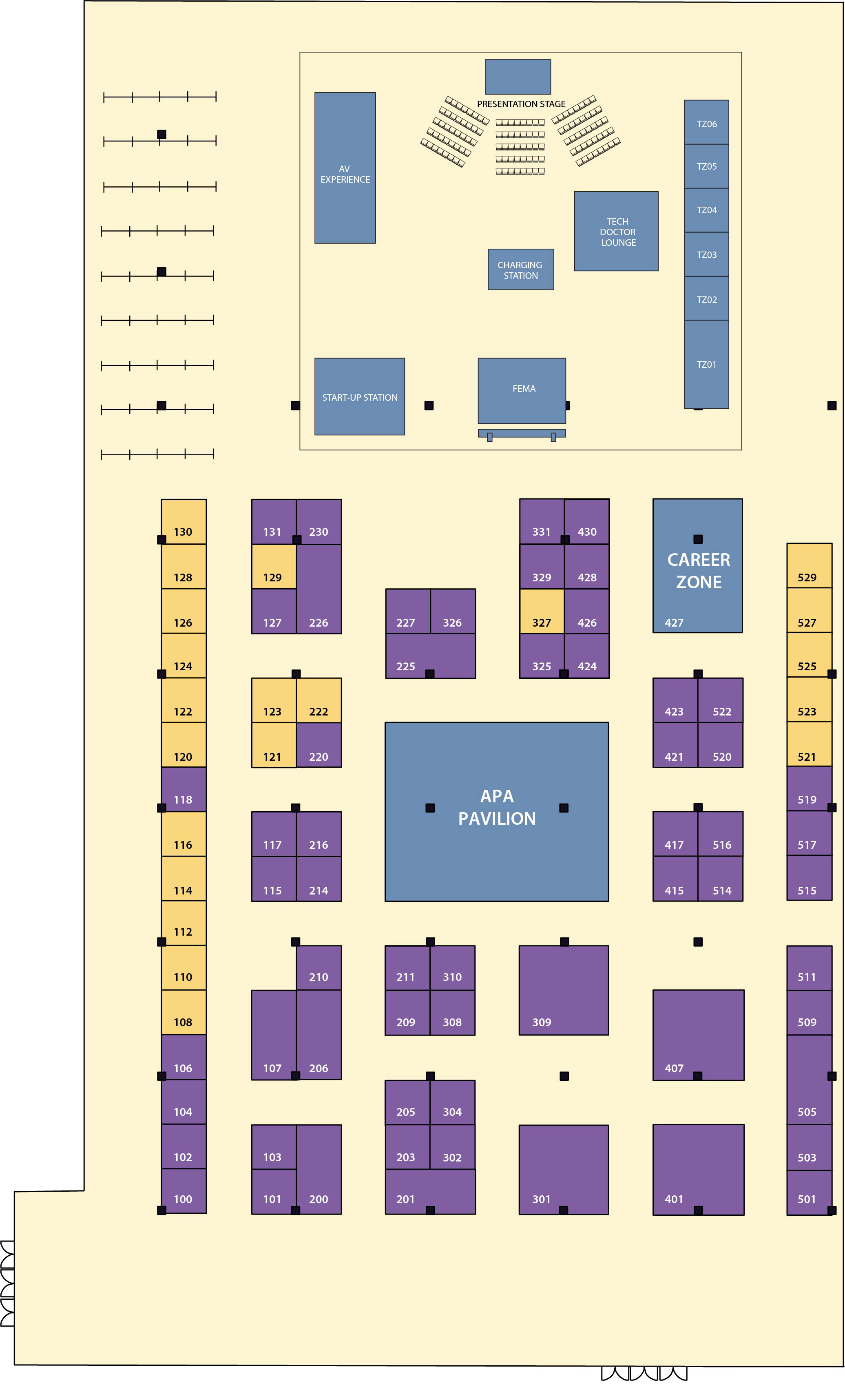 Exhibitor List & Map