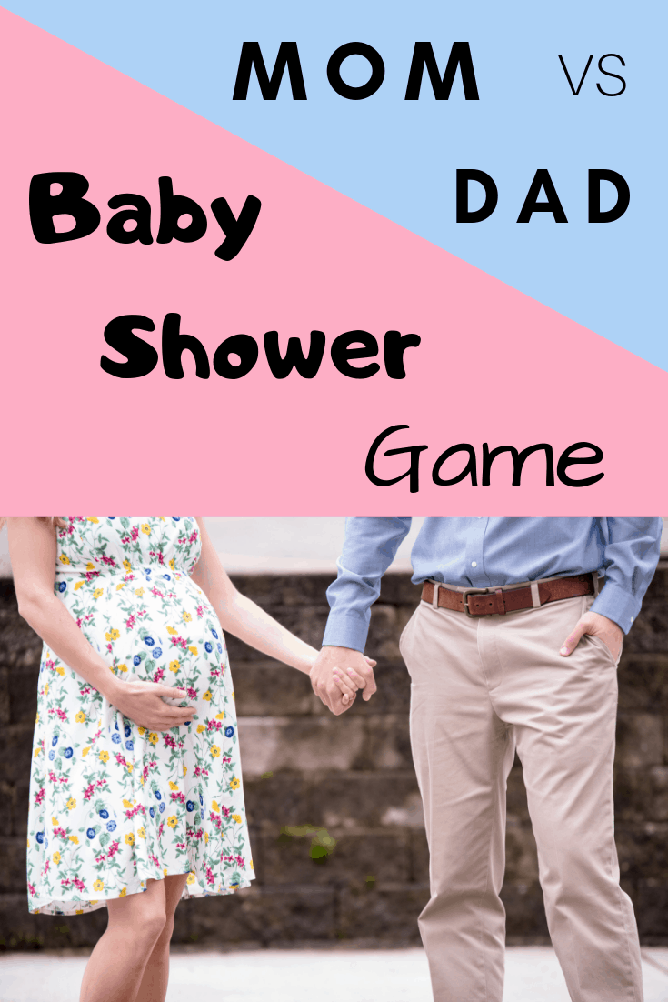 Mom vs Dad Baby Shower Game