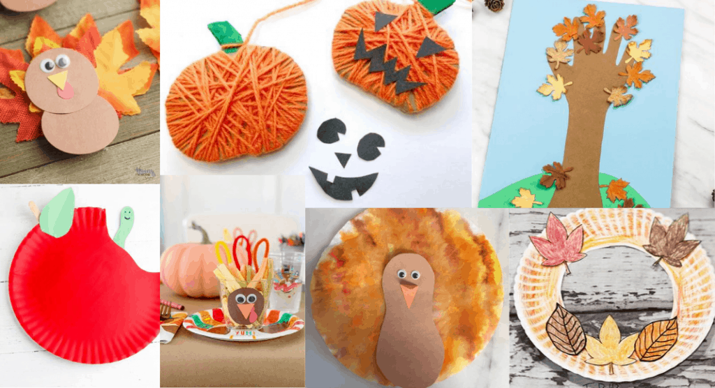Fall Crafts for Preschoolers - planningforkeeps.com