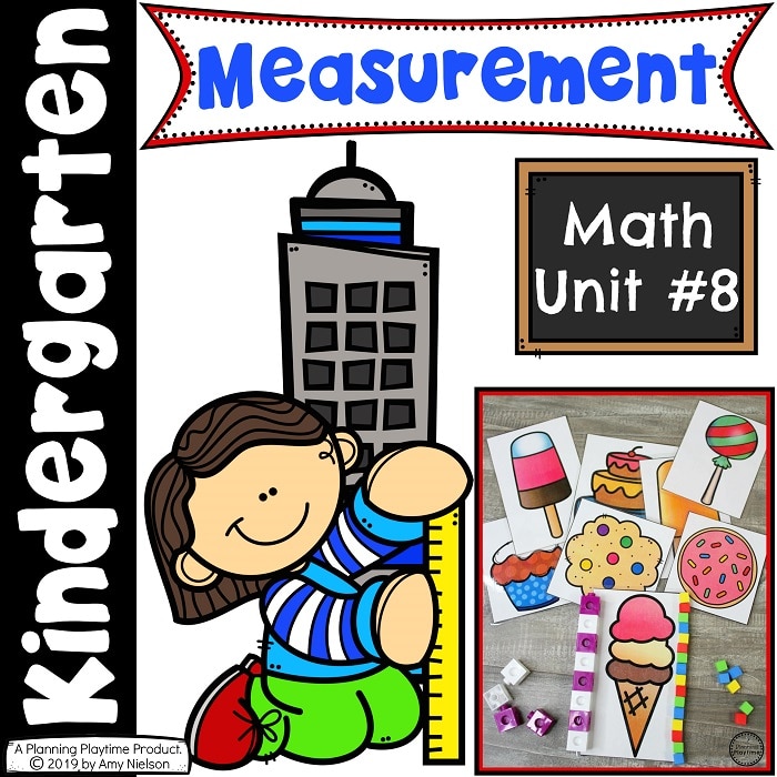 Kindergarten Math Measurement & Data Planning Playtime